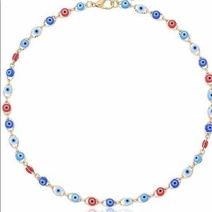 Evil eye choker